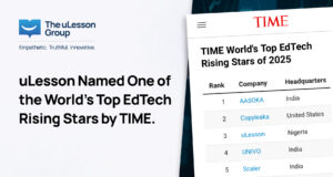uLesson Named One of the World’s Top EdTech Rising Stars by TIME